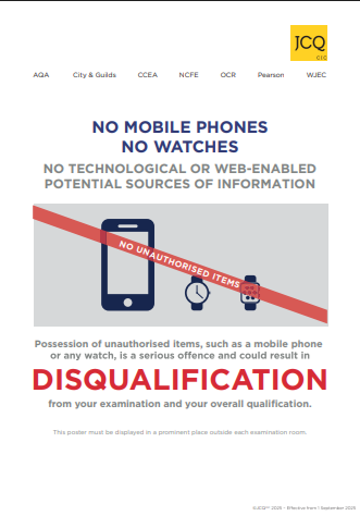 Mobile phone poster